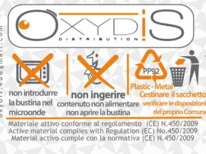 CARTONE STABILIZZANTE OXYDIS 10GR 24X50PZ ASSORBITORE O2+CO2