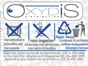 Assorbitore di ossigeno & rel.ALCHOL OXYDIS C-400 CF50pz (SKU C-400)