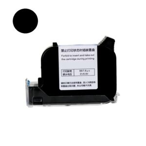 TESTINA/CARTUCCIA INKJET 12,7mm RICAMBIO COLORE NERO
